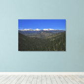 Rocky Mountain Backcountry Canvas Afdruk (Insitu (Houten vloer))