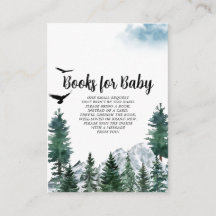 Rocky Mountain Boeken voor Baby Kaart