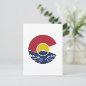 Rocky Mountain Colorado C Briefkaart (Staand voorkant)