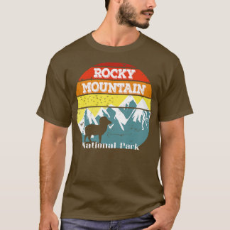Rocky Mountain Colorado Nationaal Park Big Horn T-shirt