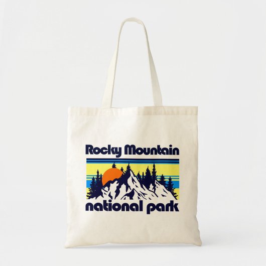 Rocky Mountain, Colorado Tote Bag (Voorkant)