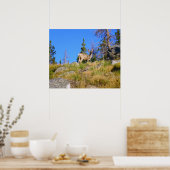 Rocky Mountain Deer Poster (Keuken)