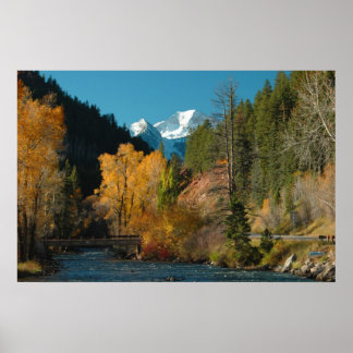 ROCKY MOUNTAIN HERFST FOTO POSTER