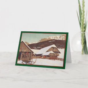 Rocky Mountain Kerstmis - kaart