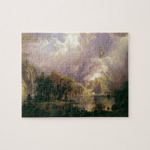 Rocky Mountain Landscape van Albert Bierstadt, 187 Legpuzzel