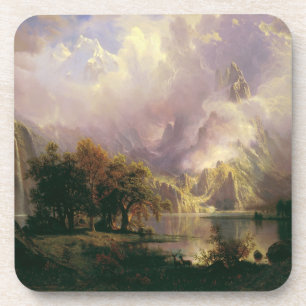 Rocky Mountain landschap majestueuze landschap Bier Onderzetter