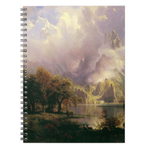 Rocky Mountain landschap majestueuze landschap Notitieboek