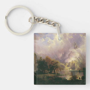 Rocky Mountain landschap majestueuze landschap Sleutelhanger