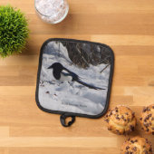 Rocky Mountain Magpie pot houder (Top down)