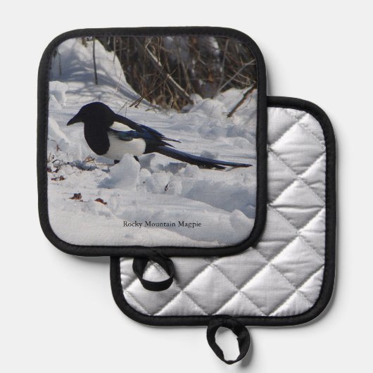 Rocky Mountain Magpie pot houder (Voorkant / Achterkant)