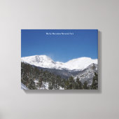 Rocky Mountain National Park 2 mnt canvas print (Voorkant)