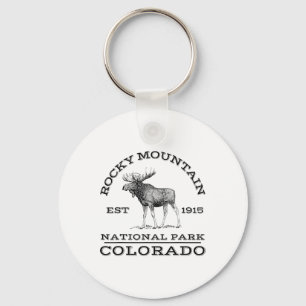 Rocky Mountain National Park Colorado Eland Wandel Sleutelhanger