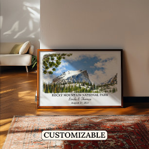 Rocky Mountain National Park Colorado Poster is tr