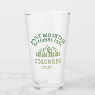 Rocky Mountain National Park Colorado USA Gradient Glas