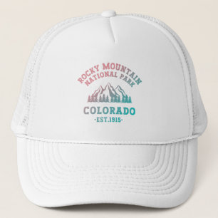 Rocky Mountain National Park Colorado USA Gradient Trucker Pet