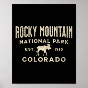 Rocky Mountain National Park Colorado VS Buitenluc Poster