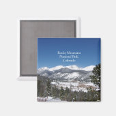 Rocky Mountain National Park magnet (Recto/Verso)