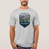 Rocky Mountain National Park Shield T-shirt (Voorkant)