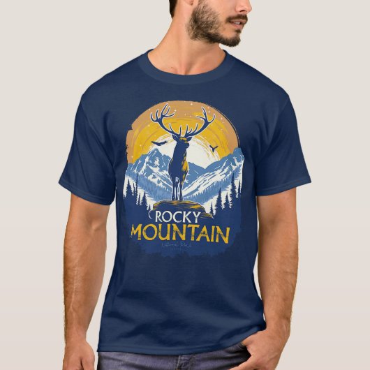 Rocky Mountain National Park T-shirt (Voorkant)