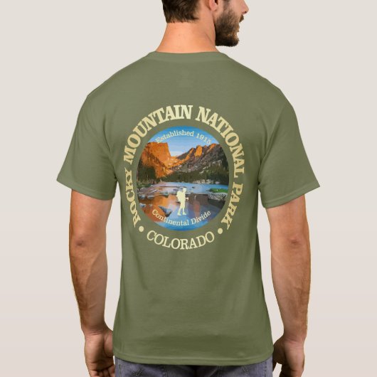 Rocky Mountain (NP2) T-shirt (Achterkant)