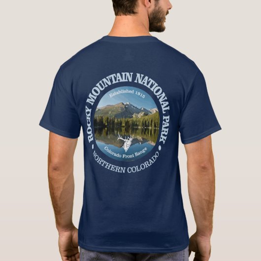 Rocky Mountain NP 2 T-shirt (Achterkant)
