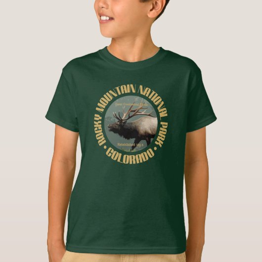 Rocky Mountain NP T-shirt (Voorkant)