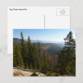 Rocky Mountain Overlook in de vroege Herfst Briefkaart (Voorkant / Achterkant)