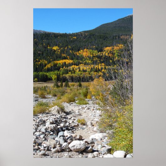 Rocky Mountain Paysage Photo Nature Wall Poster (Devant)