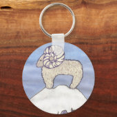 Rocky Mountain Ram Sleutelhanger (Voorkant)