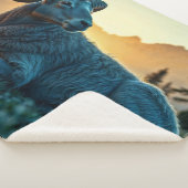 Rocky Mountain Sheep Sherpa Deken (3/4)