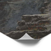 Rocky Mountain Sheep van Albert Bierstadt Poster (Hoek)