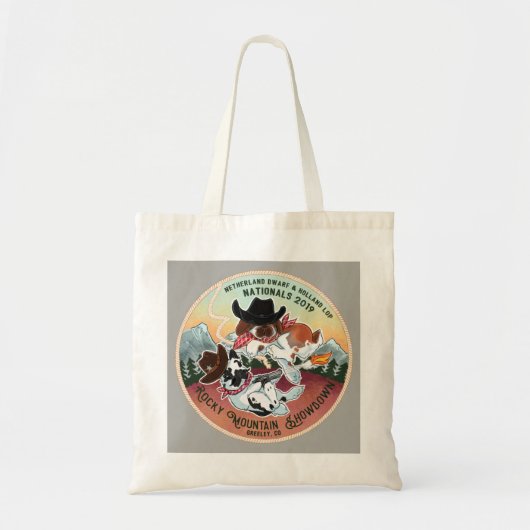 Rocky Mountain Showdown - Canvas tas (Voorkant)