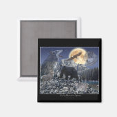 ROCKY MOUNTAIN SPIRITS Art Magnet Magneet (Voorkant / Achterkant)
