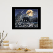 ROCKY MOUNTAIN SPIRITS Art Poster (Keuken)