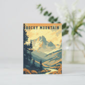  Rocky Mountain Travel Briefkaart (Staand voorkant)
