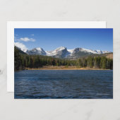 Rocky Mountain-uitnodiging Kaart (Voorkant / Achterkant)