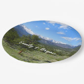 Rocky Mountain Uitzicht Papieren Bordje (Gekanteld)