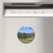 Rocky Mountain Uitzicht Schilderachtig Landschap Magneet (Insitu (Vaatwasser))