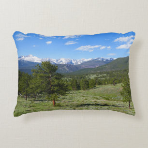 Rocky Mountain View Schitterend Landschap Accent Kussen