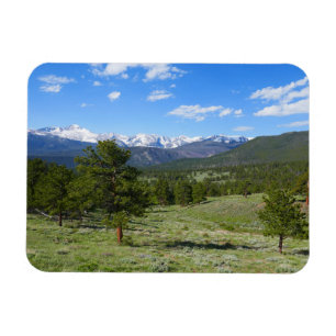Rocky Mountain View Schitterend Landschap Magneet