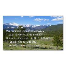 Rocky Mountain View Schitterend Landschap