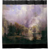 Rocky Mountain Waterfall Deer Lake Shower Douchegordijn (Voorkant)