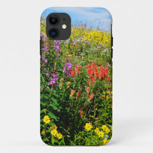 Rocky Mountain Wildbloemen iPhone 11 Hoesje