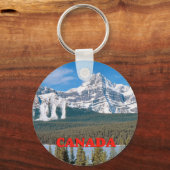 Rocky Mountains Canada Sleutelhanger (Voorkant)