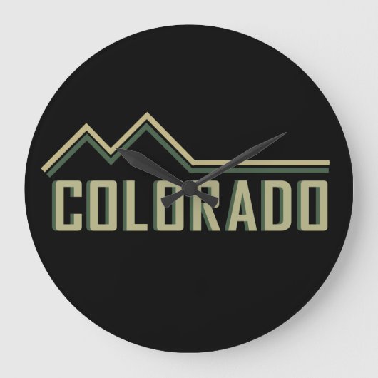 Rocky Mountains Colorado Grote Klok (Voorkant)
