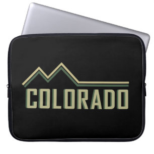 Rocky Mountains Colorado Laptop Sleeve