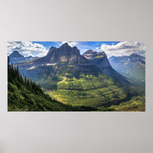 Rocky Mountains Nationaal park Glacier Poster