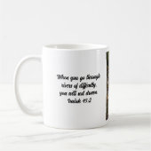 Rocky Path Bible Verse Coffee Mug (Gauche)