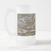 Rocky Path Frosted Glass Beer Mok (Links)