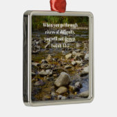 Rocky Path Metalen Ornament (Rechts)